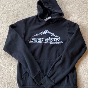 Sledgirlz hoodie Womens small